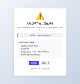 无效域名
